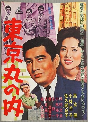 Tokyo's Business District Poster of Tokyo's Business District