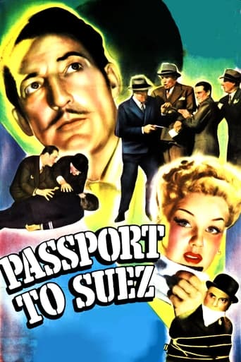 Passport to Suez Poster of Passport to Suez