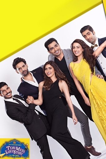 Teri Meri Love Story Poster of Teri Meri Love Story