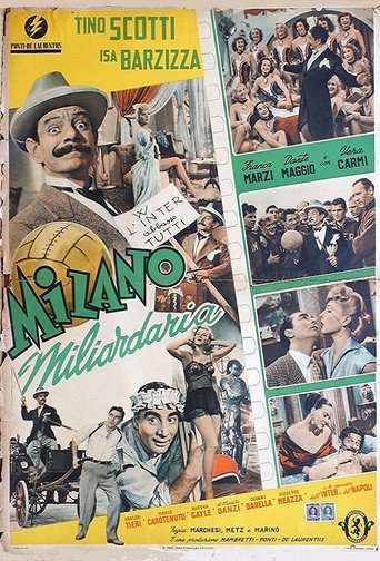Milano miliardaria Poster of Milano miliardaria