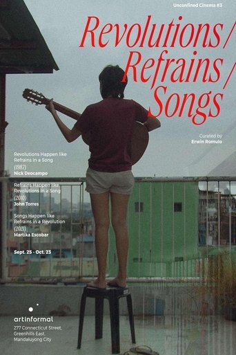 Songs Happen Like Refrains in a Revolution Poster of Songs Happen Like Refrains in a Revolution