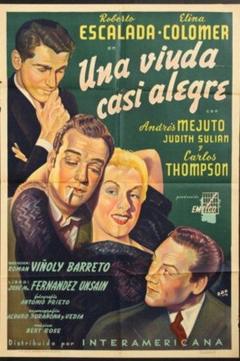 Una viuda casi alegre Poster of Una viuda casi alegre
