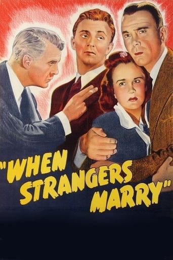 When Strangers Marry Poster of When Strangers Marry