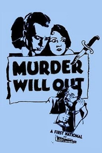 Murder Will Out Poster of Murder Will Out