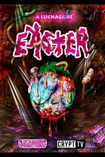 A Luchagore Easter Poster of A Luchagore Easter