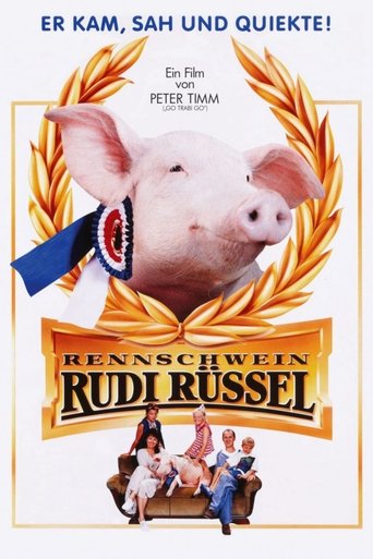 Rudy, the Racing Pig Poster of Rudy, the Racing Pig