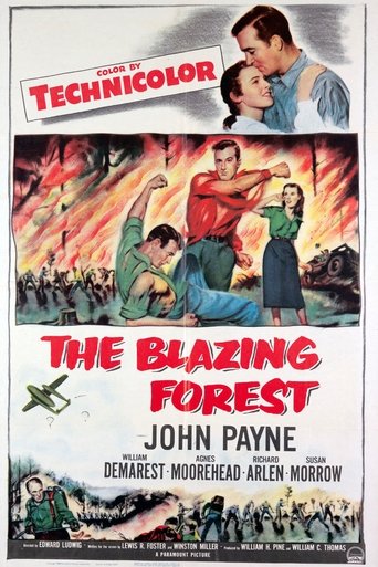The Blazing Forest Poster of The Blazing Forest