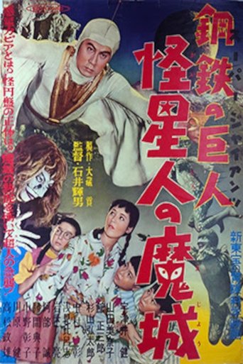 Super Giant: The Mysterious Spacemen's Demonic Castle Poster of Super Giant: The Mysterious Spacemen's Demonic Castle