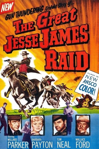 The Great Jesse James Raid Poster of The Great Jesse James Raid