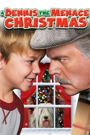 A Dennis the Menace Christmas Poster of A Dennis the Menace Christmas