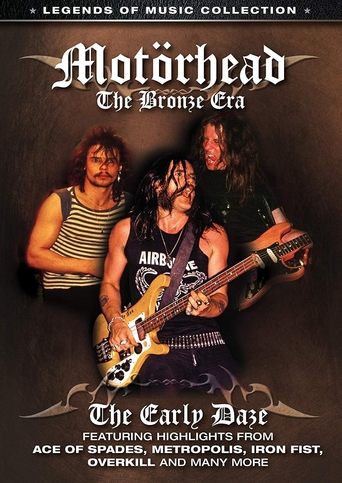 Motörhead: The Bronze Era - The Early Daze Poster of Motörhead: The Bronze Era - The Early Daze