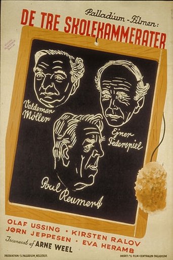De tre skolekammerater Poster of De tre skolekammerater