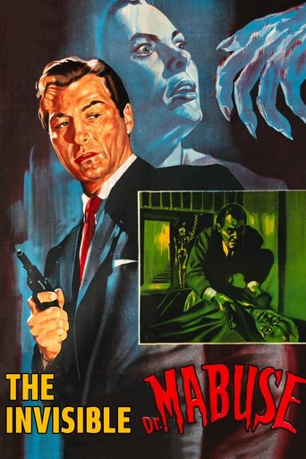 The Invisible Dr. Mabuse Poster of The Invisible Dr. Mabuse