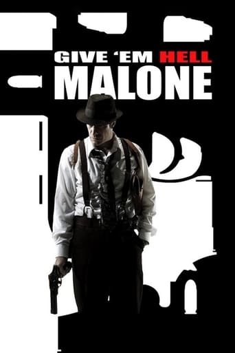 Give 'em Hell, Malone Poster of Give 'em Hell, Malone