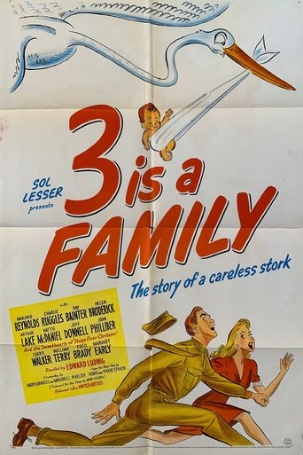 3 Is a Family Poster of 3 Is a Family