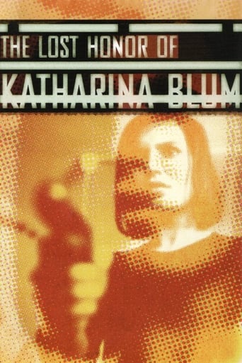 The Lost Honor of Katharina Blum Poster of The Lost Honor of Katharina Blum
