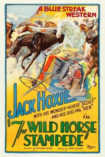 The Wild Horse Stampede Poster of The Wild Horse Stampede