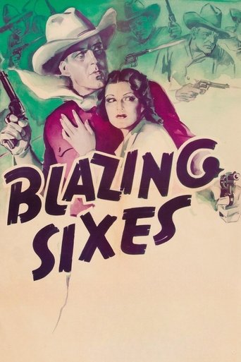 Blazing Sixes Poster of Blazing Sixes