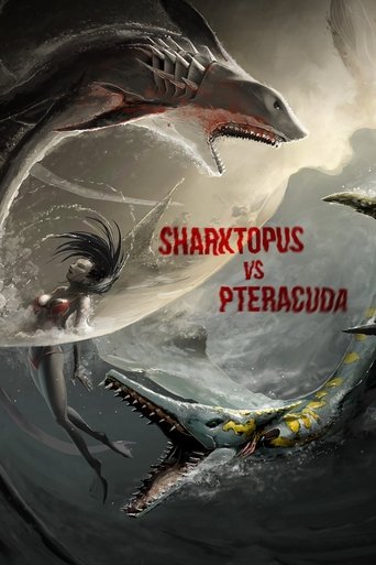 Sharktopus vs. Pteracuda Poster of Sharktopus vs. Pteracuda