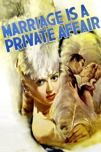 Marriage Is a Private Affair Poster of Marriage Is a Private Affair