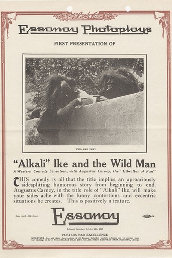 Alkali Ike and the Wildman Poster of Alkali Ike and the Wildman