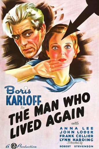 The Man Who Changed His Mind Poster of The Man Who Changed His Mind