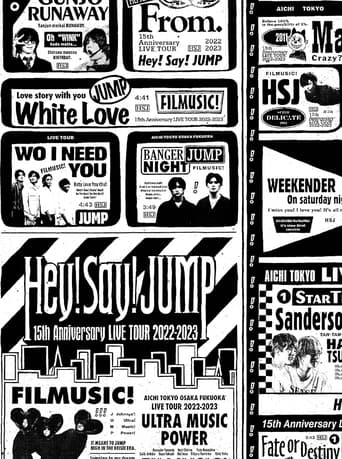 Hey! Say! JUMP 15th Anniversary LIVE TOUR 2022-2023 Poster of Hey! Say! JUMP 15th Anniversary LIVE TOUR 2022-2023