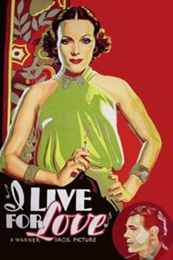 I Live for Love Poster of I Live for Love