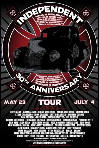 Independent - 30th Anniversary Tour Poster of Independent - 30th Anniversary Tour