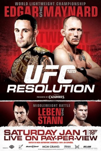 UFC 125: Resolution Poster of UFC 125: Resolution