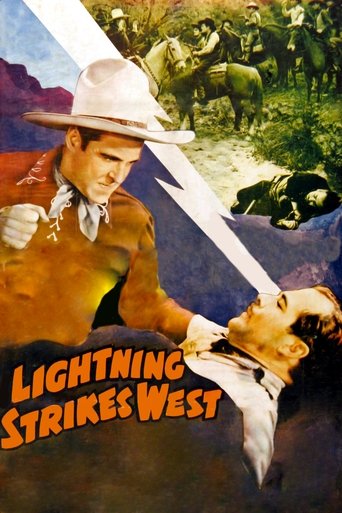 Lightning Strikes West Poster of Lightning Strikes West