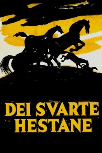 Dei svarte hestane Poster of Dei svarte hestane