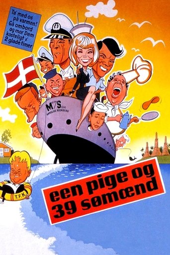 Een pige og 39 sømænd Poster of Een pige og 39 sømænd