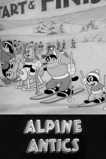 Alpine Antics Poster of Alpine Antics