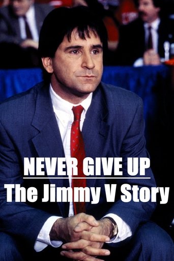Never Give Up: The Jimmy V Story Poster of Never Give Up: The Jimmy V Story