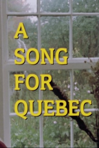 A Song for Quebec Poster of A Song for Quebec