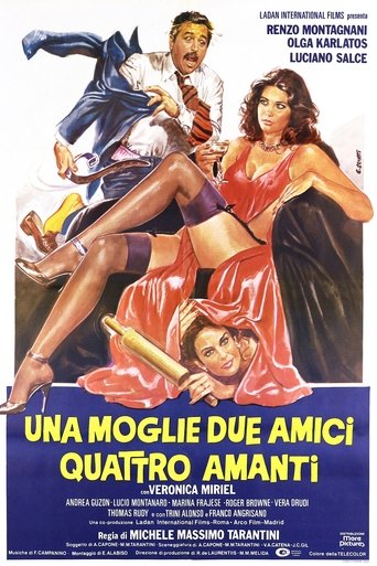 A Wife, Two Friends, Four Lovers Poster of A Wife, Two Friends, Four Lovers