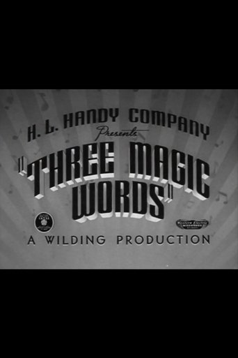 Three Magic Words Poster of Three Magic Words