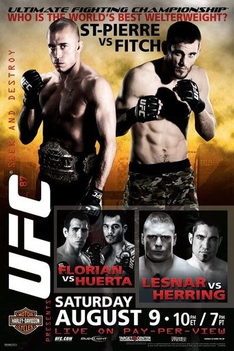 UFC 87: Seek and Destroy Poster of UFC 87: Seek and Destroy