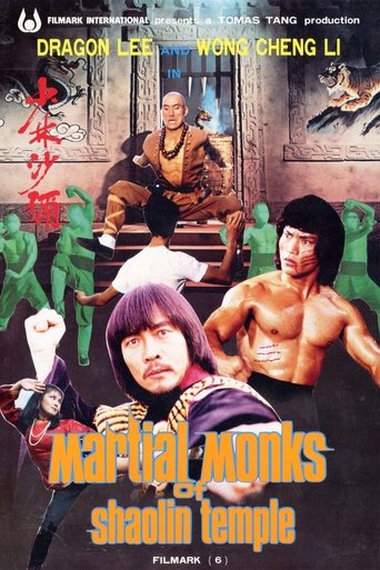 Martial Monks of Shaolin Temple Poster of Martial Monks of Shaolin Temple