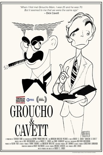 Groucho & Cavett Poster of Groucho & Cavett