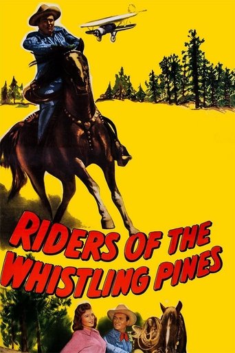 Riders of the Whistling Pines Poster of Riders of the Whistling Pines