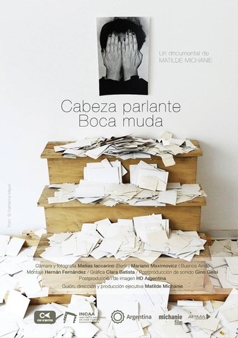 Cabeza parlante boca muda Poster of Cabeza parlante boca muda