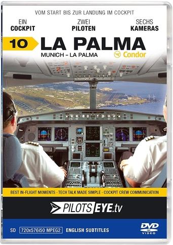 PilotsEYE.tv La Palma A320 Poster of PilotsEYE.tv La Palma A320