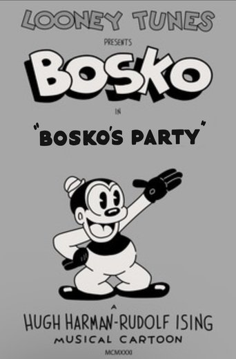 Bosko's Party Poster of Bosko's Party