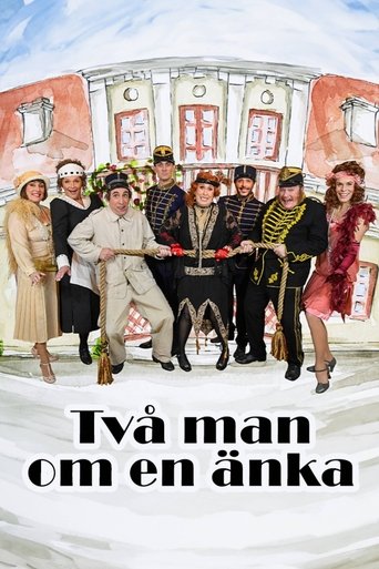 Två man om en änka Poster of Två man om en änka