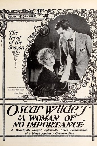 A Woman of No Importance Poster of A Woman of No Importance