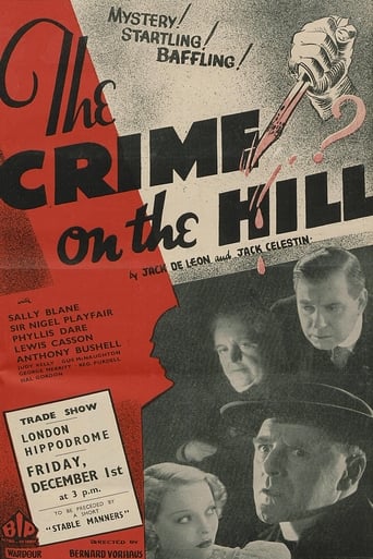 Crime on the Hill Poster of Crime on the Hill
