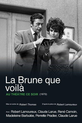 La Brune que voilà Poster of La Brune que voilà