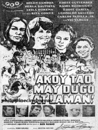 Ako'y tao, may dugo at laman! Poster of Ako'y tao, may dugo at laman!